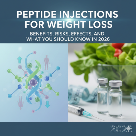 Peptide Injections for Weight Loss: Benefits, Risks, Effects, and What You Should Know in 2026