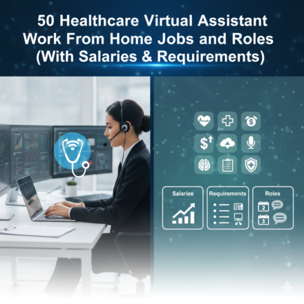 50 Healthcare Virtual Assistant Work From Home Jobs and Roles (With Salaries & Requirements)